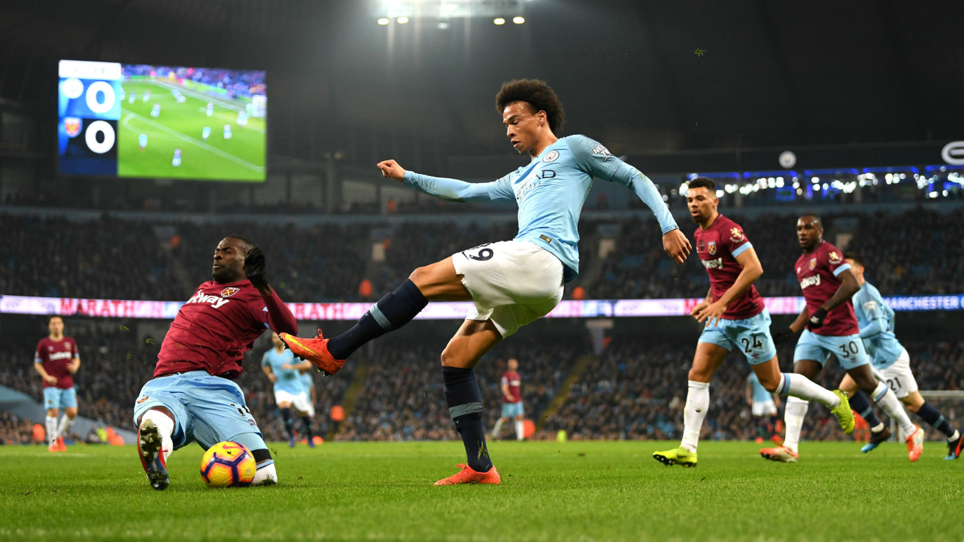 Manchester City’s German winger Leroy Sane is being linked with Bayern Munich