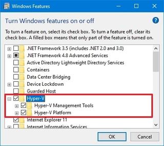 Windows 10 install Hyper-V