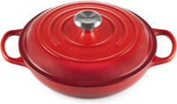 Le Creuset Signature Enamelled Cast Iron Shallow Casserole Dish With Lid - WAS £270, NOW £188.99