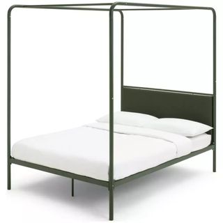 Habitat Damon 4 Poster Double Metal Bed Frame