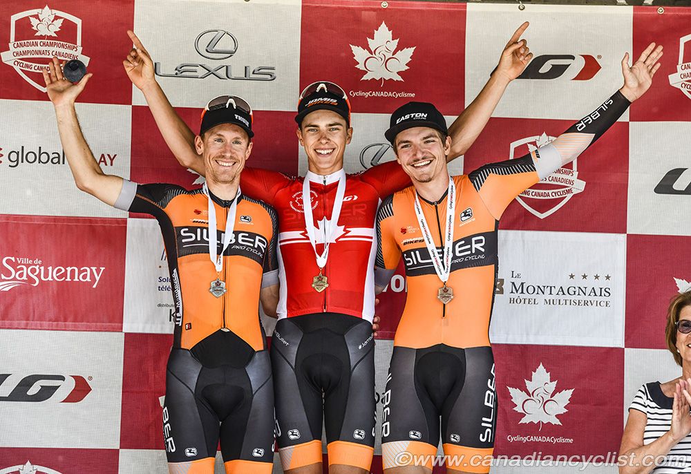 Podium: Ryan Roth, Nickolas Zukowsky, Pier Andre Cote