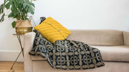 Secret pillow that turns into a throw helps to empower women in India