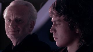 Palpatine and Anakin talking about Darth Plagueis.