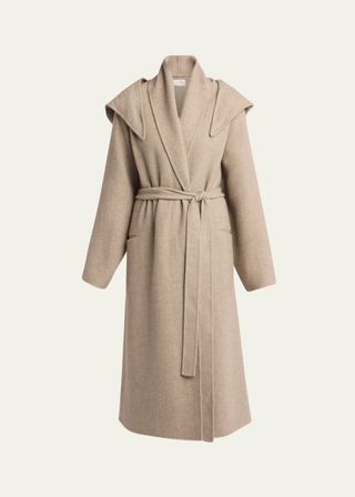 Laguna Double-Face Cashmere Belted Coat