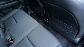 Hyundai Kona Electric cramped back seats.