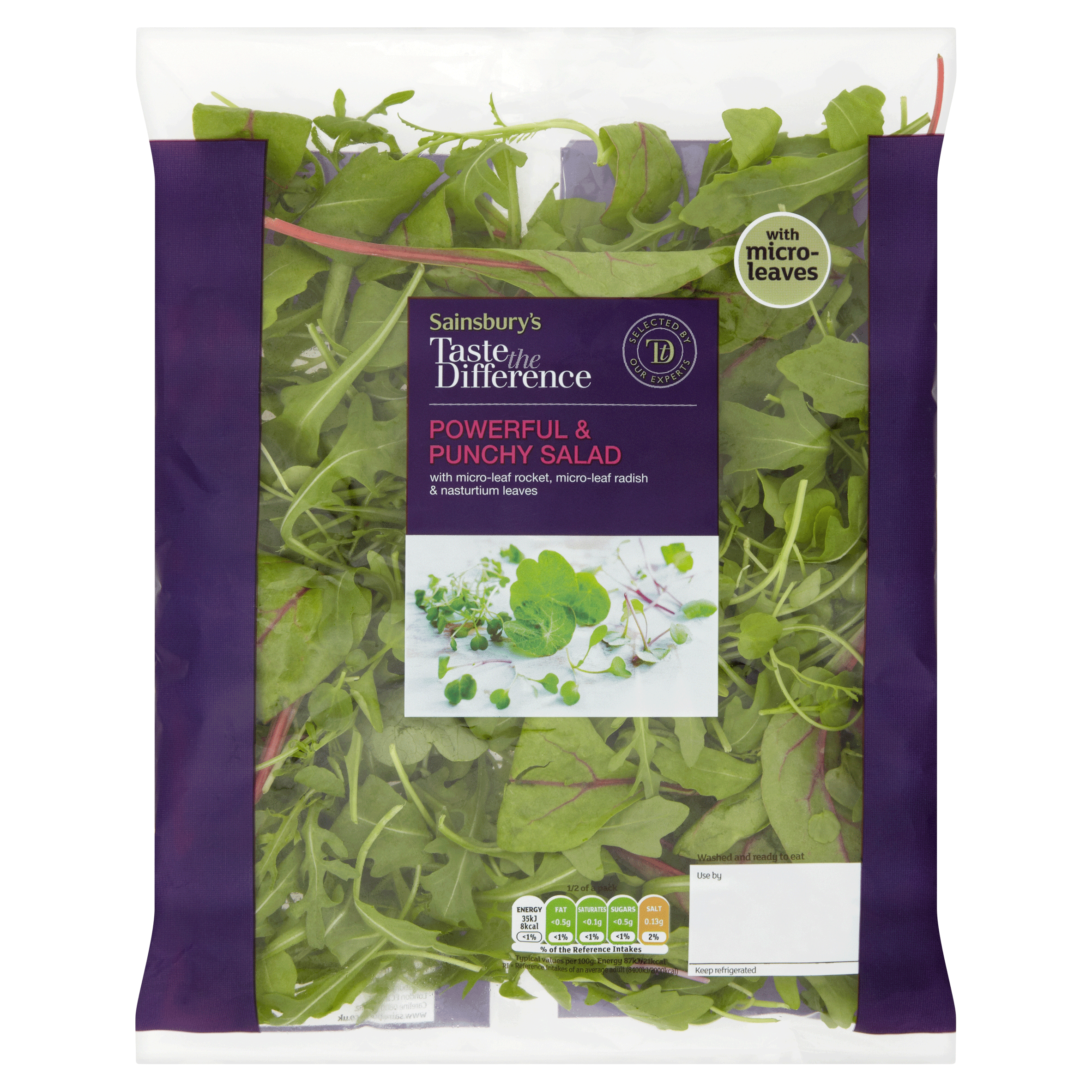Sainsbury's Taste The Difference Powerful and Punchy Salad
