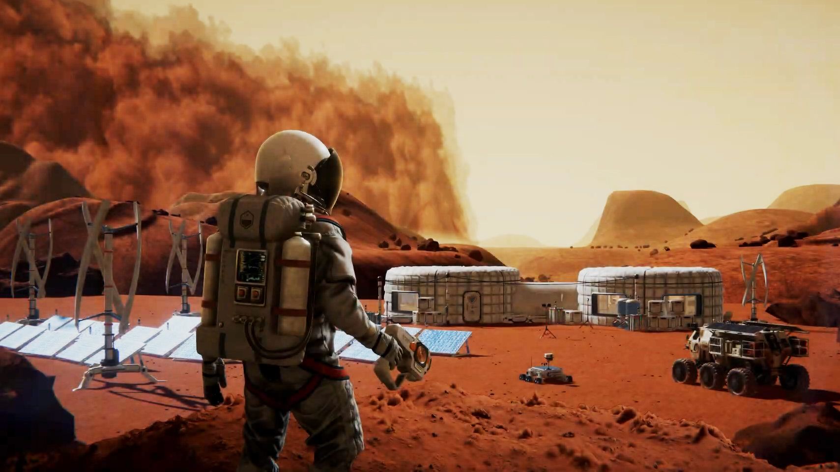 Speaking of Matt Damon, there’s a new survival game out this week on Steam where you’re stranded on Mars and have to grow potatoes to survive Speaking of Matt Damon, there’s a new survival game out this week on Steam where you’re stranded on Mars and have to grow potatoes to survive