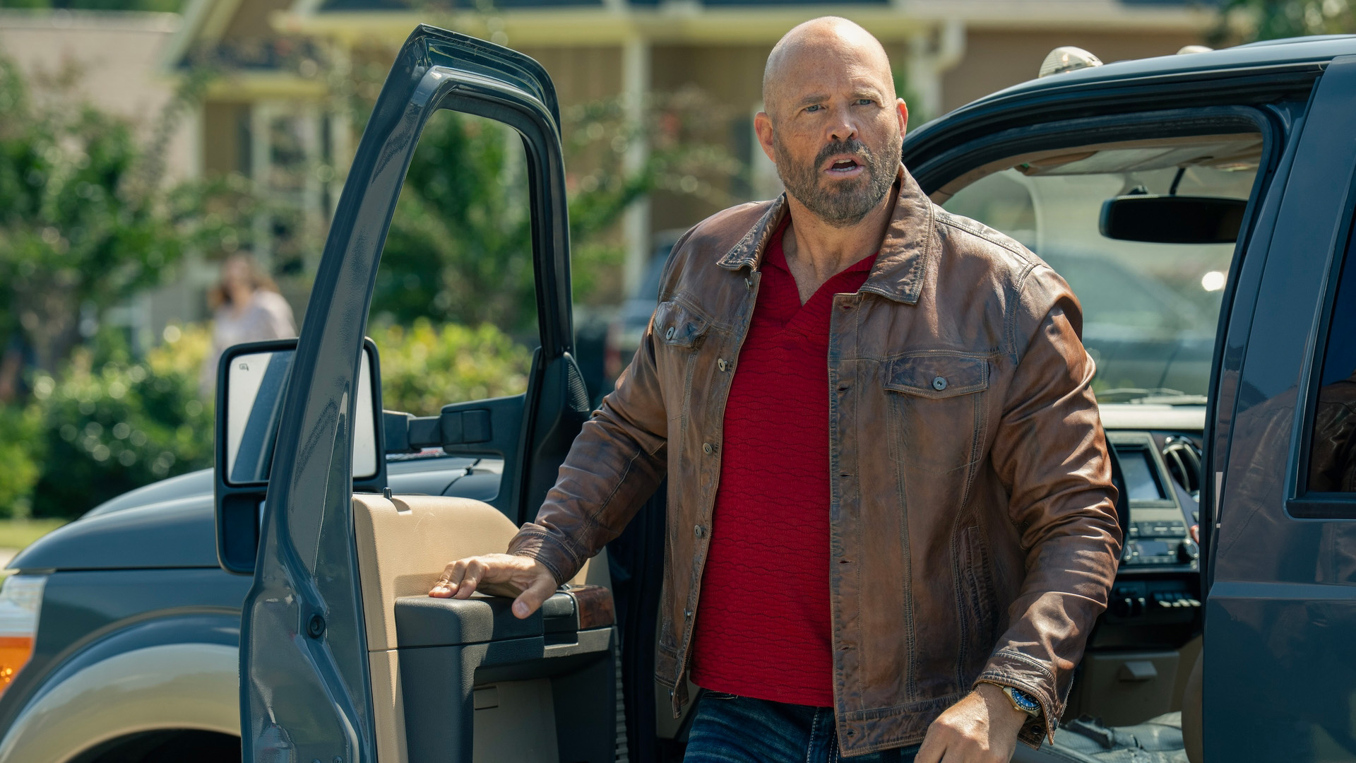 David Denman as Keith in Peacemaker season 2, episode 6.
