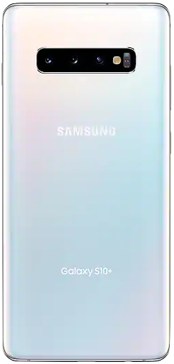 Samsung Galaxy S10 in Prism White