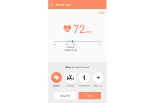 S Health on the Galaxy S6