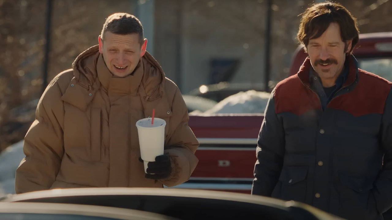 Tim Robinson and Paul Rudd in Friendship
