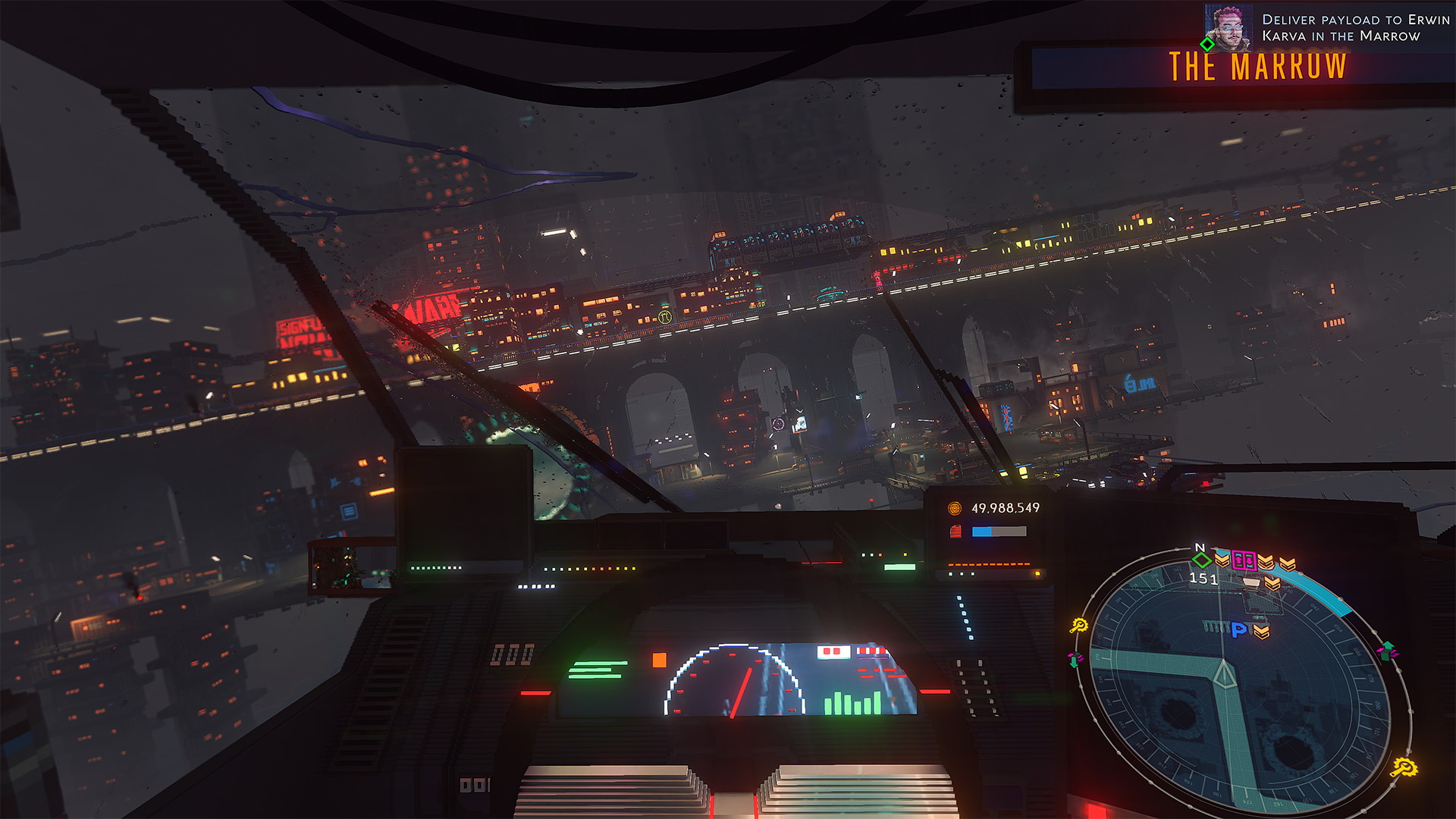  Cloudpunk finally gets a cockpit view, and it looks fantastic 
