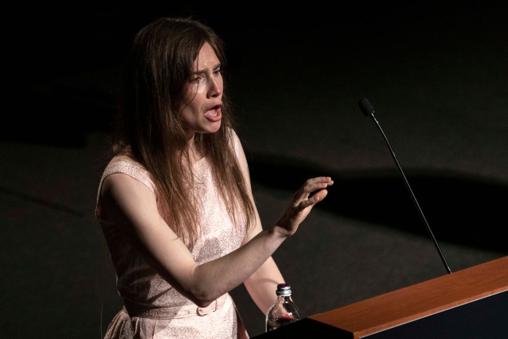 Amanda Knox Says Matt Damons Stillwater Profits Off Her Trauma Woman Home