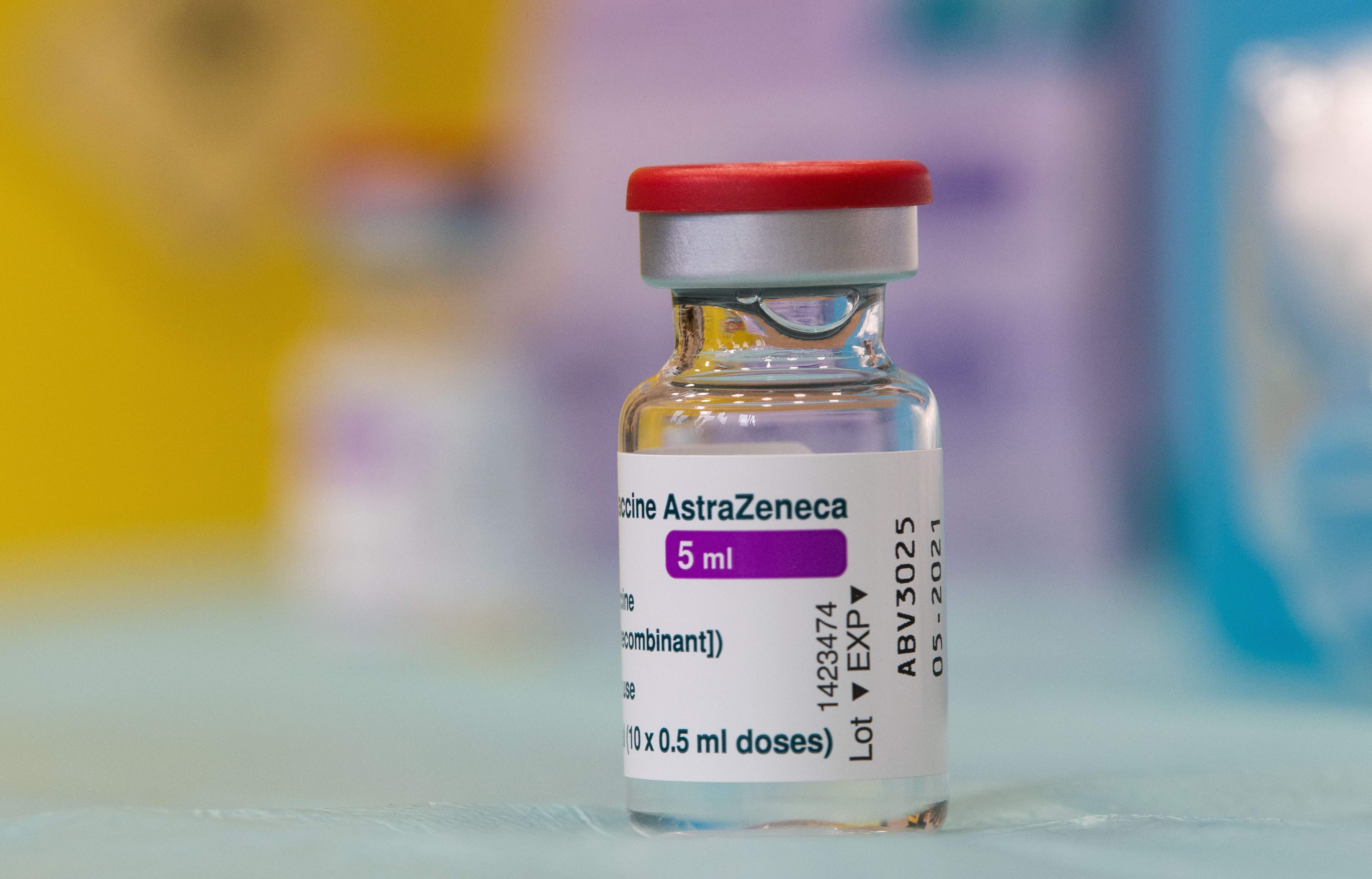 An AstraZeneca vaccine