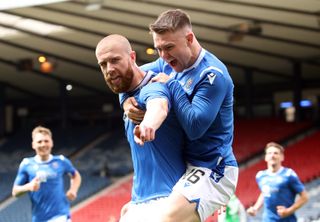 St Johnstone clinched a famous double thanks to Rooney's goal