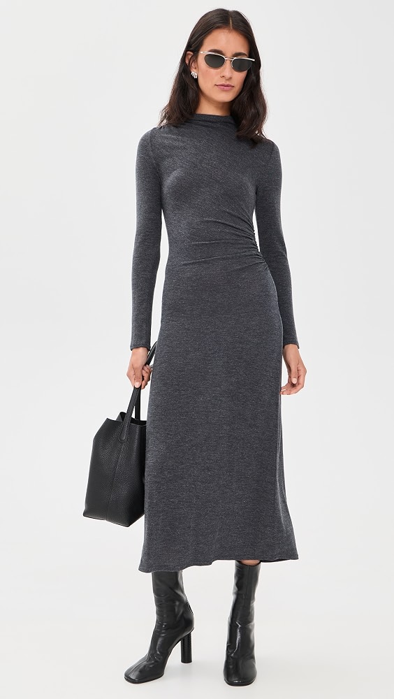 Margaret Dress - Charcoal