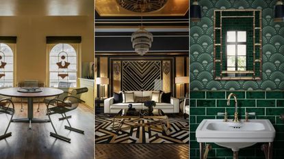 What is art deco design? Expert advice on this luxurious look