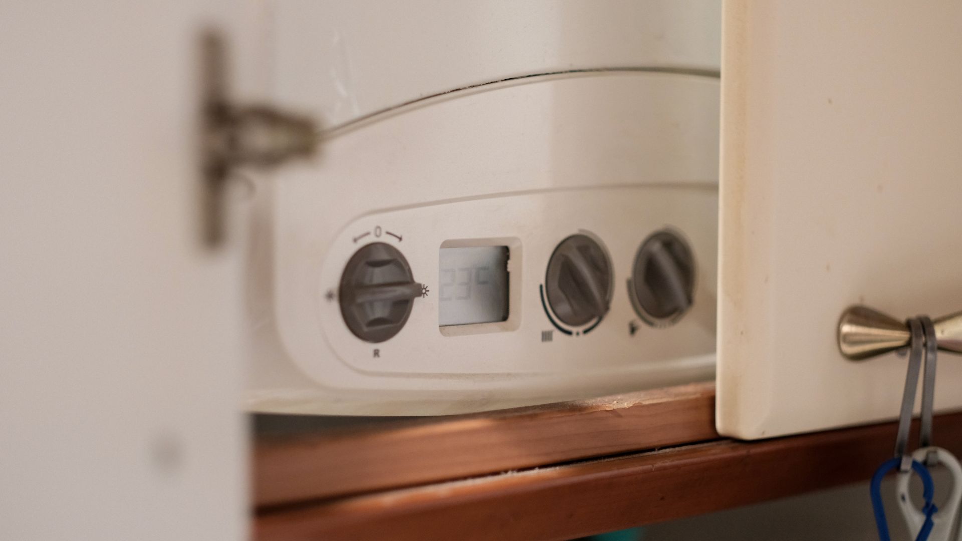 picture of boiler in home