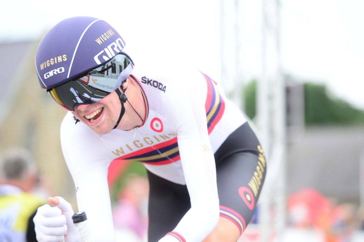 Scott Davies (Team Wiggins) seals the win
