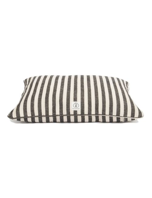 Cotton Black Striped Pillow