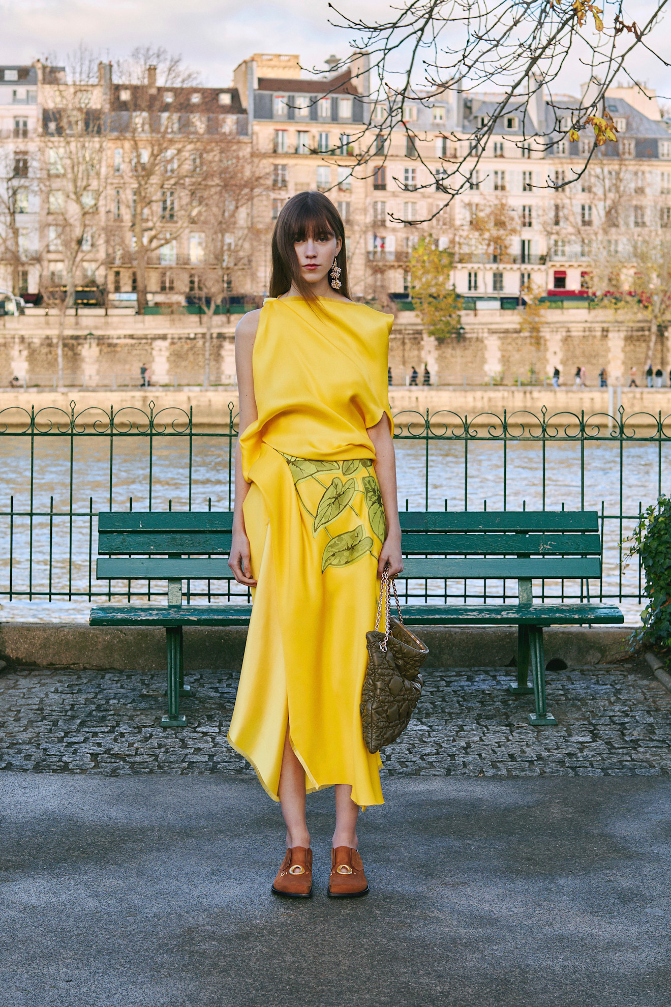 A model wore Michelle Yeoh's Dior dress in the Pre-Fall 2026 look book