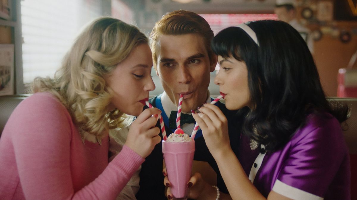 Lili Reinhart, KJ Apa and Camila Mendes star in Riverdale season 6 fall finale