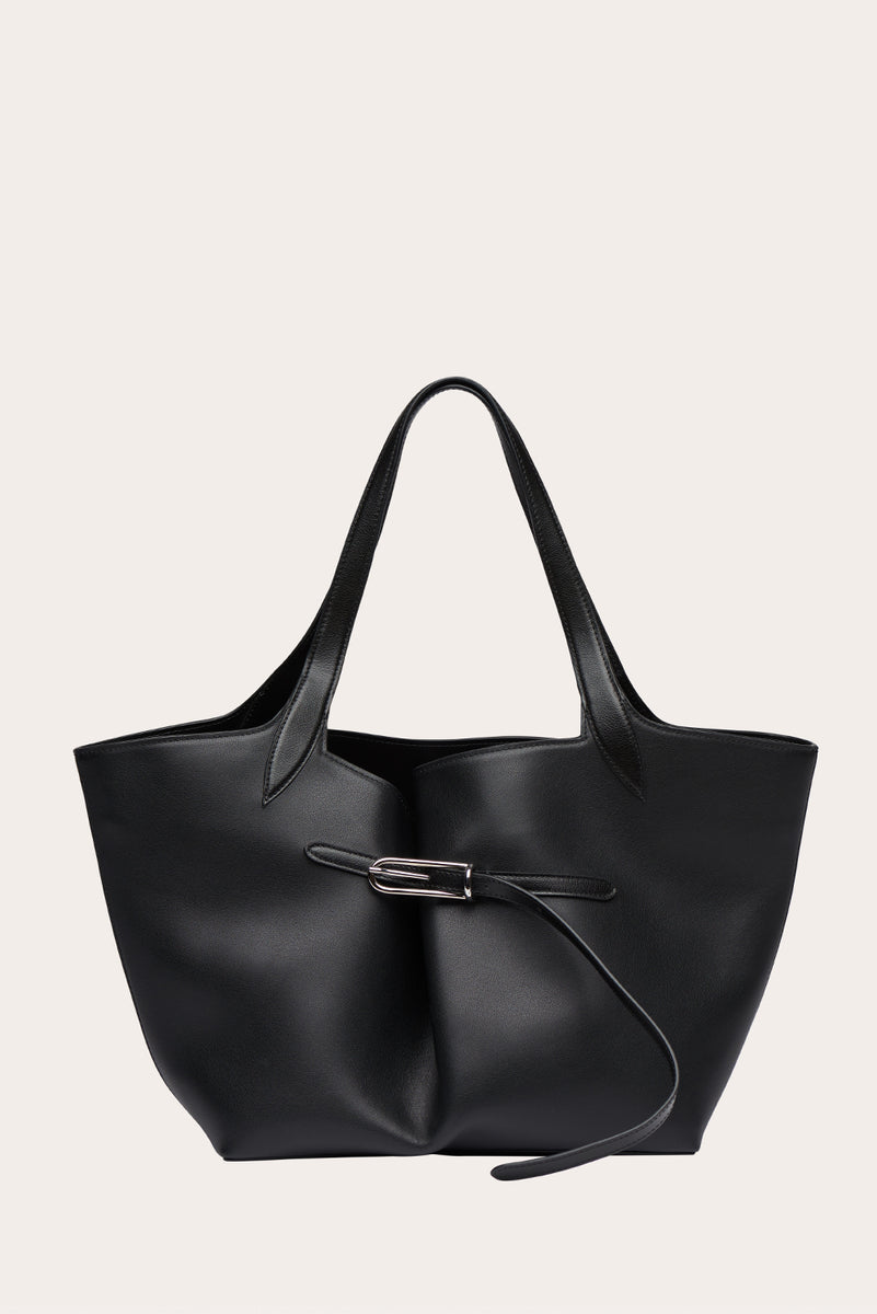 Belted Tote Black