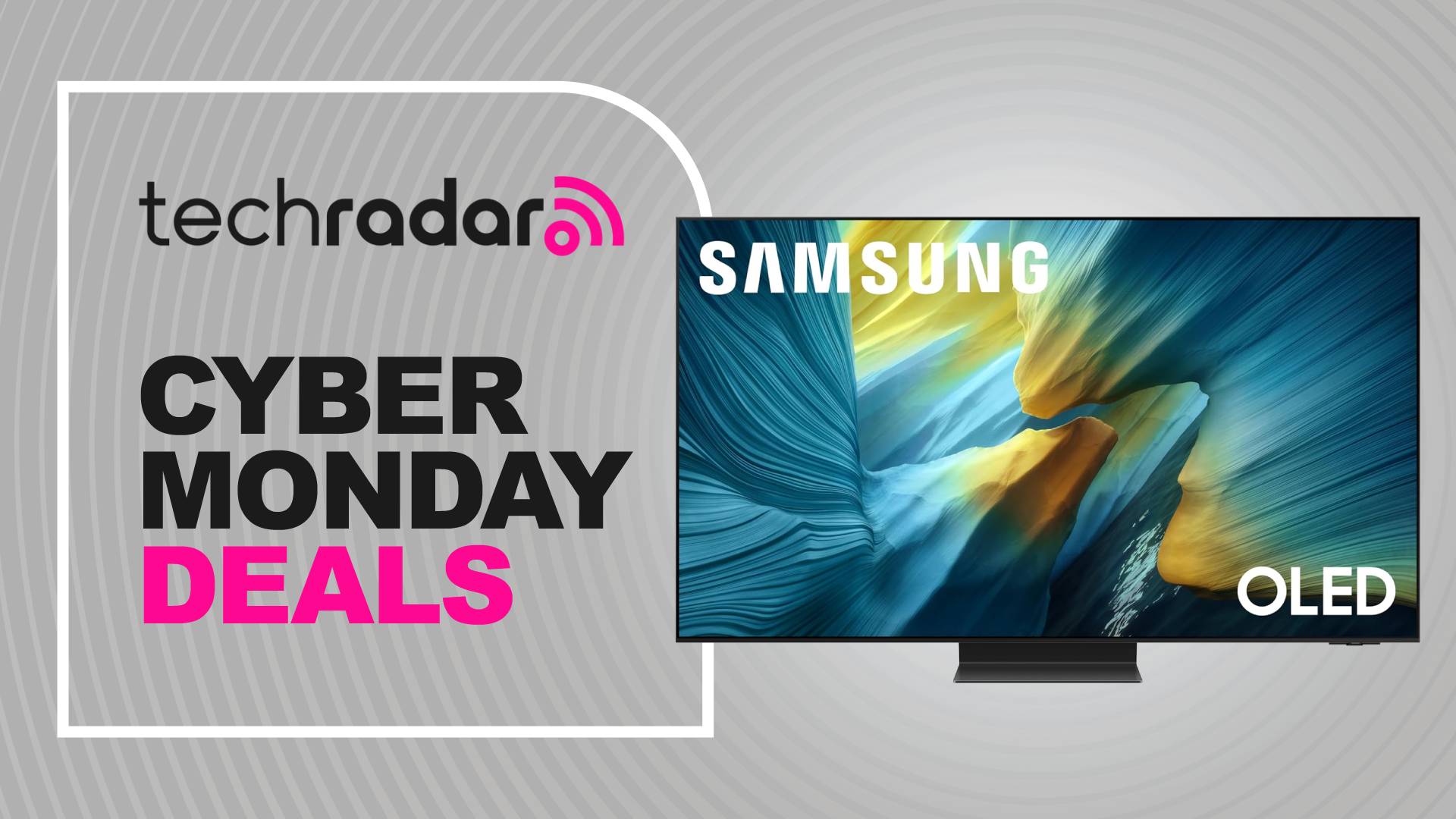 Samsung S95F Cyber Monday deal image 