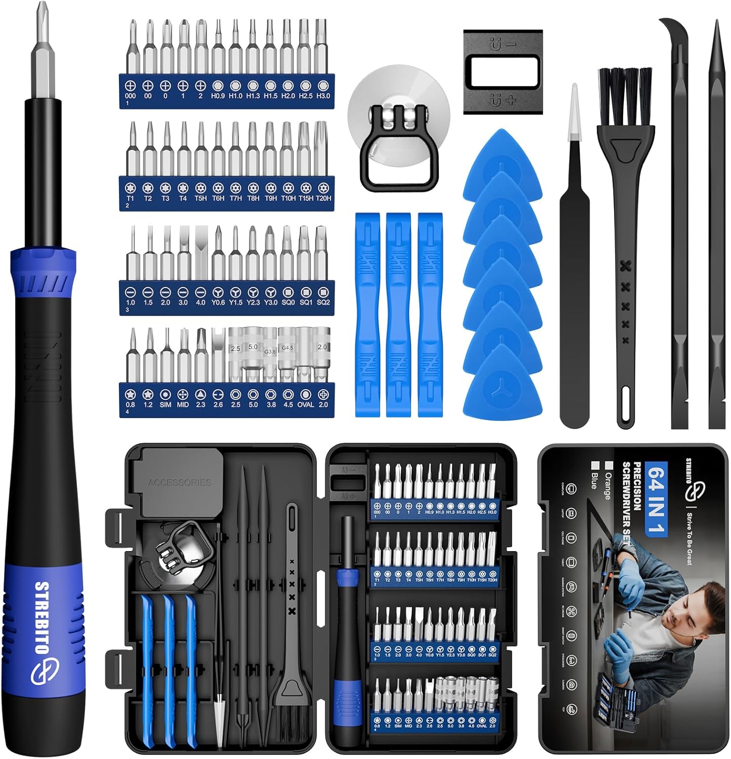 STREBITO Small Precision Screwdriver