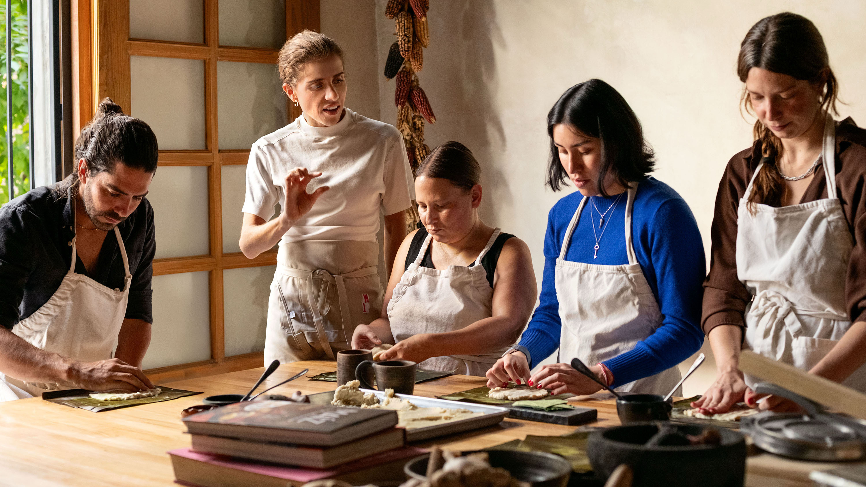 Learn the art of maíz-based cooking at Tamales Madre - Mexico City, Mexico - 2025 Summer Release - Credit Karla Ximena Ceron