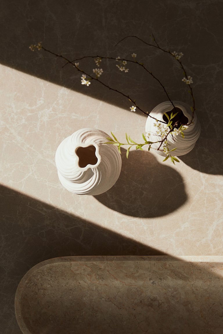 2-Pack Mini Stoneware Vases