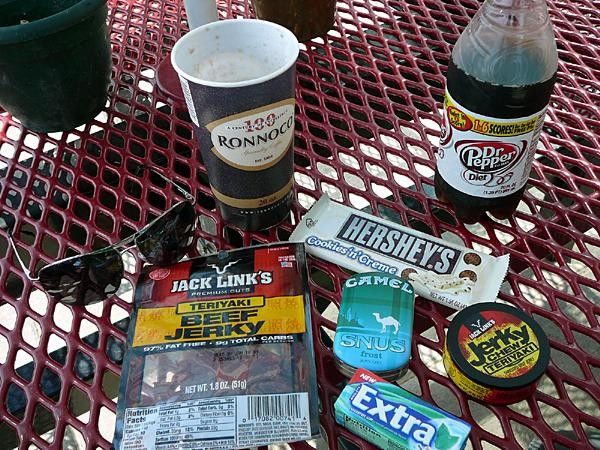 Many runs to the BP for coffee and jerkey were had.