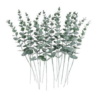 24 Artificial Eucalyptus Stems 