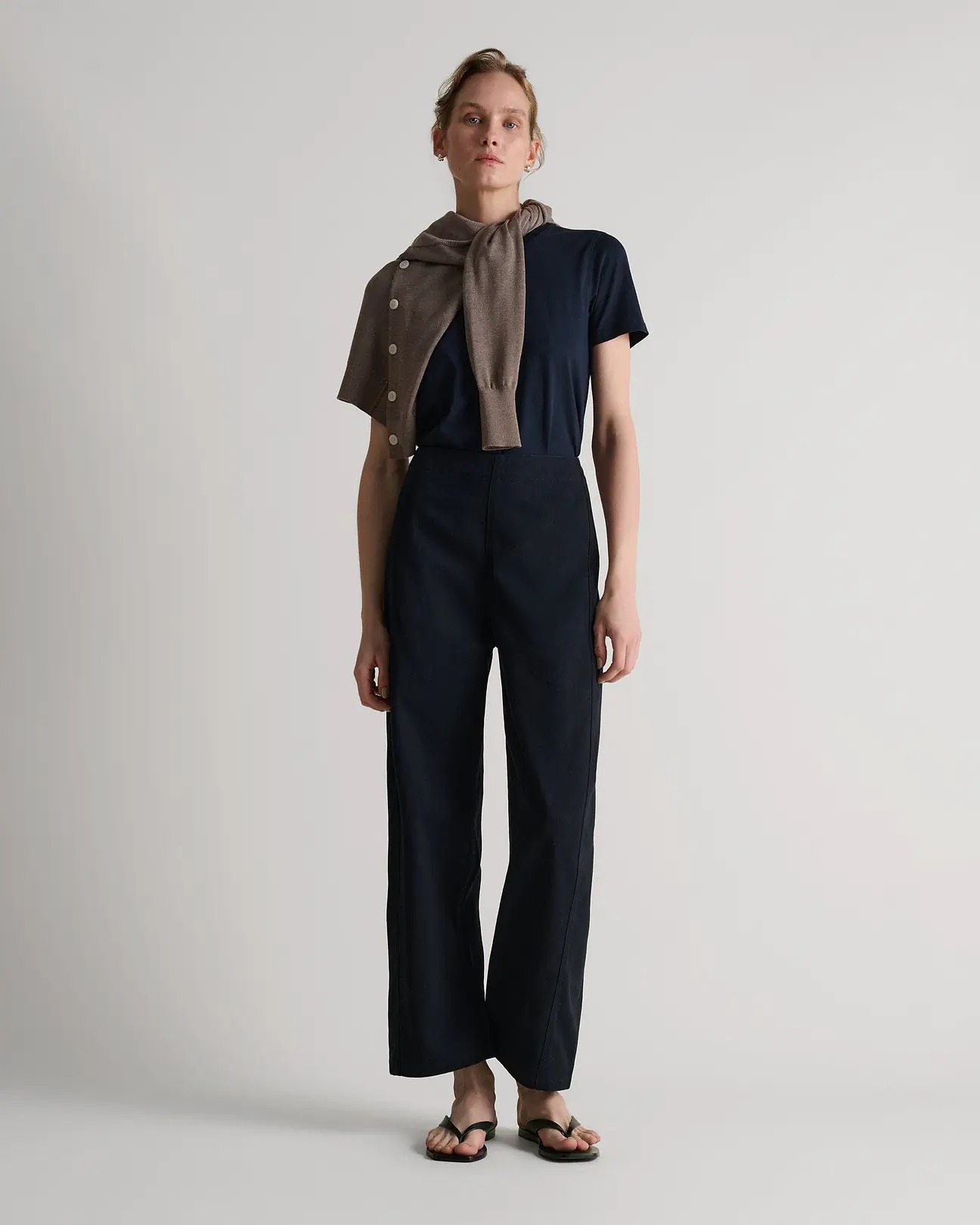 Rise &amp;amp; Fall, Women's Organic Cotton Barrel Leg Jean