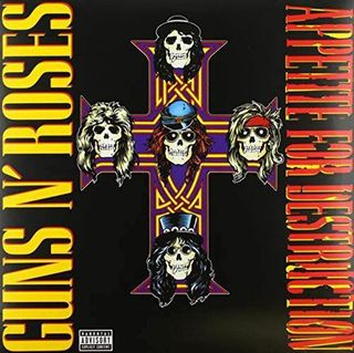 Guns N' Roses Appetite for Destruction cover art