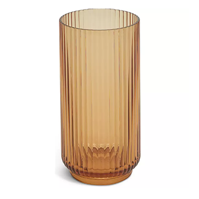 amber picnic glass