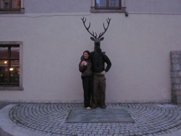 Mike Broderick and Mary McConneloug in Jelenia Gora, Poland