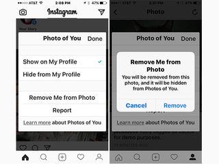 Remove Photos You’re Tagged In