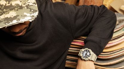 The Casio G-Shock worn on a wrist