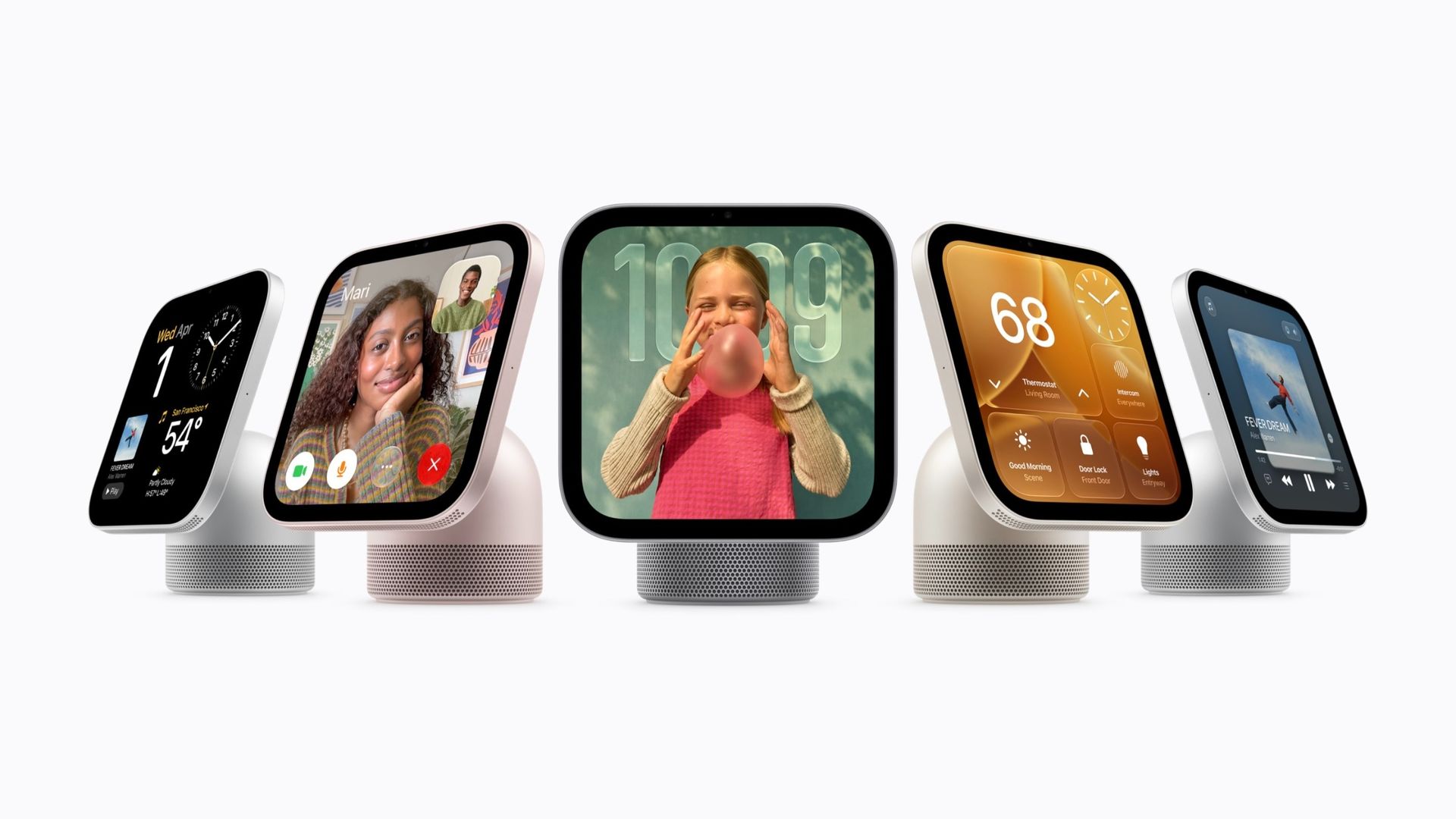 Apple's £299 HomeView hub is officially here – with two designs and four colour options