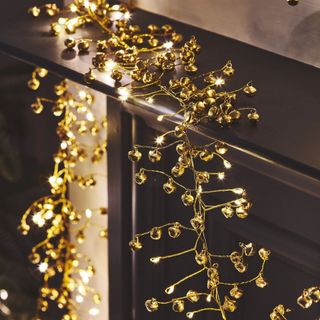 Gold bell garland