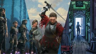 Collage of games, Clair Obscur, Kingdom Come Deliverance 2 and Blue Prince