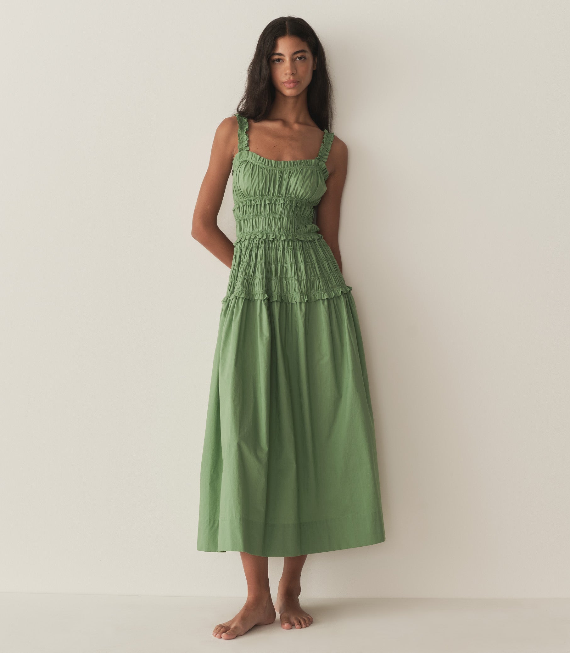 Marianne Dress -- English Ivy