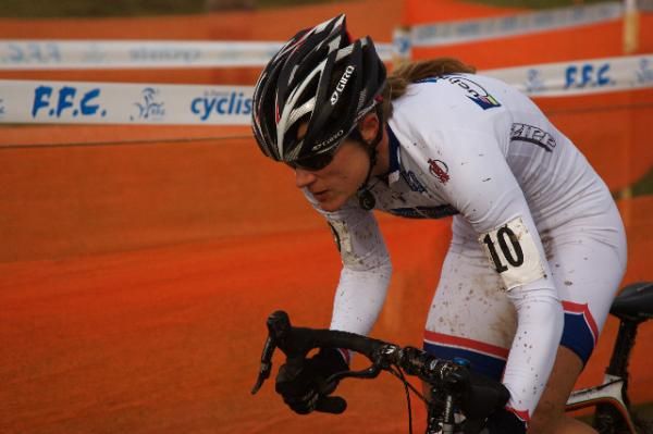 Compton on her way to the win in Nommay.