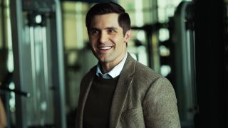 Archie smiling in Rooster