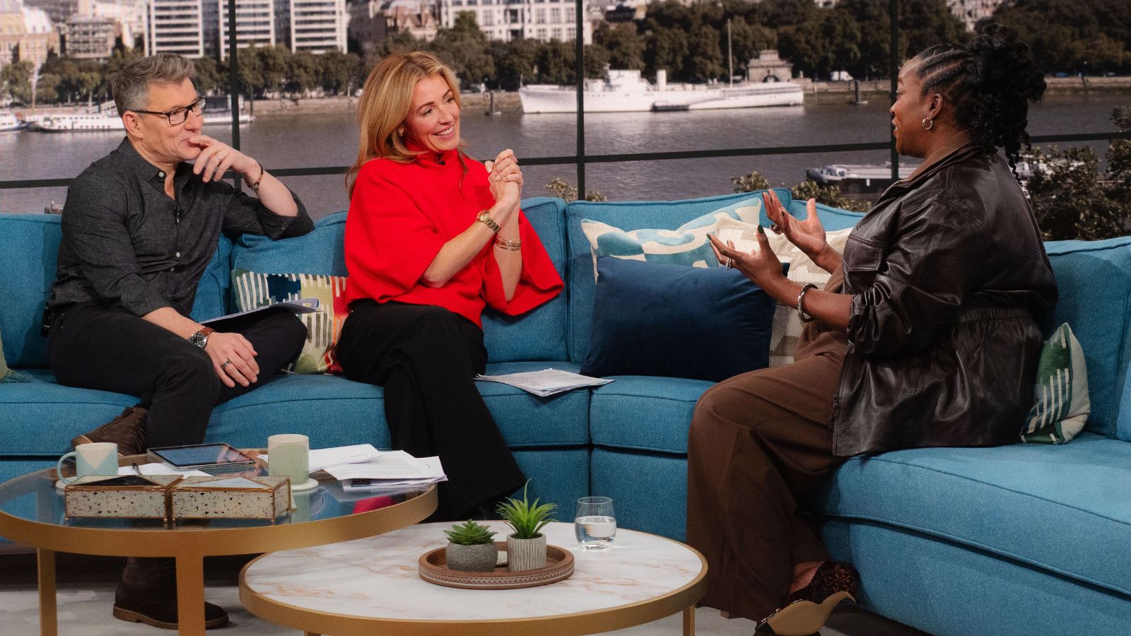 'This Morning' TV show, London, UK Ben Shephard, Cat Deeley, Wunmi Mosaku By: Ken McKay/ITV/Shutterstock