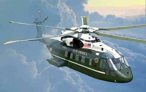 new us president helicopter