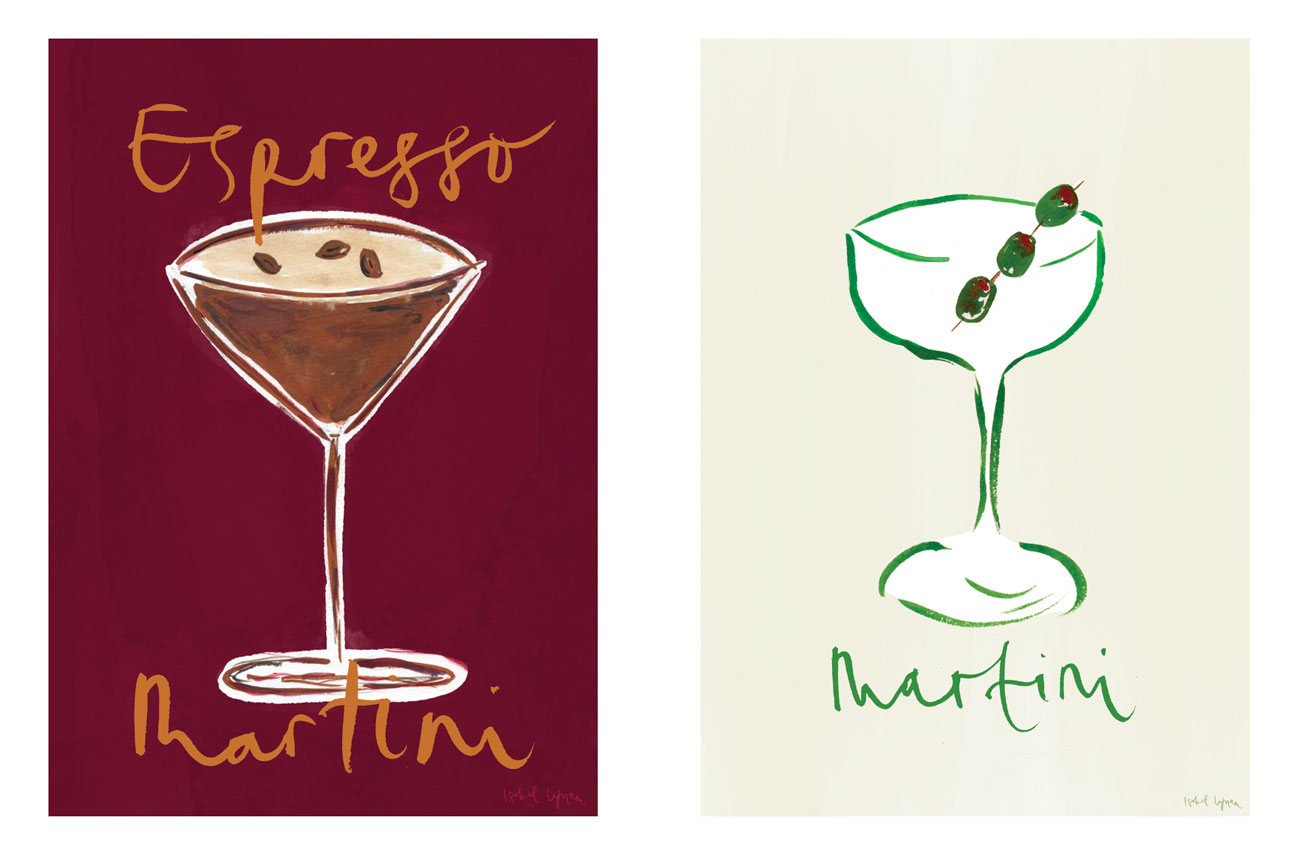 Isobel Lynam Martini Prints