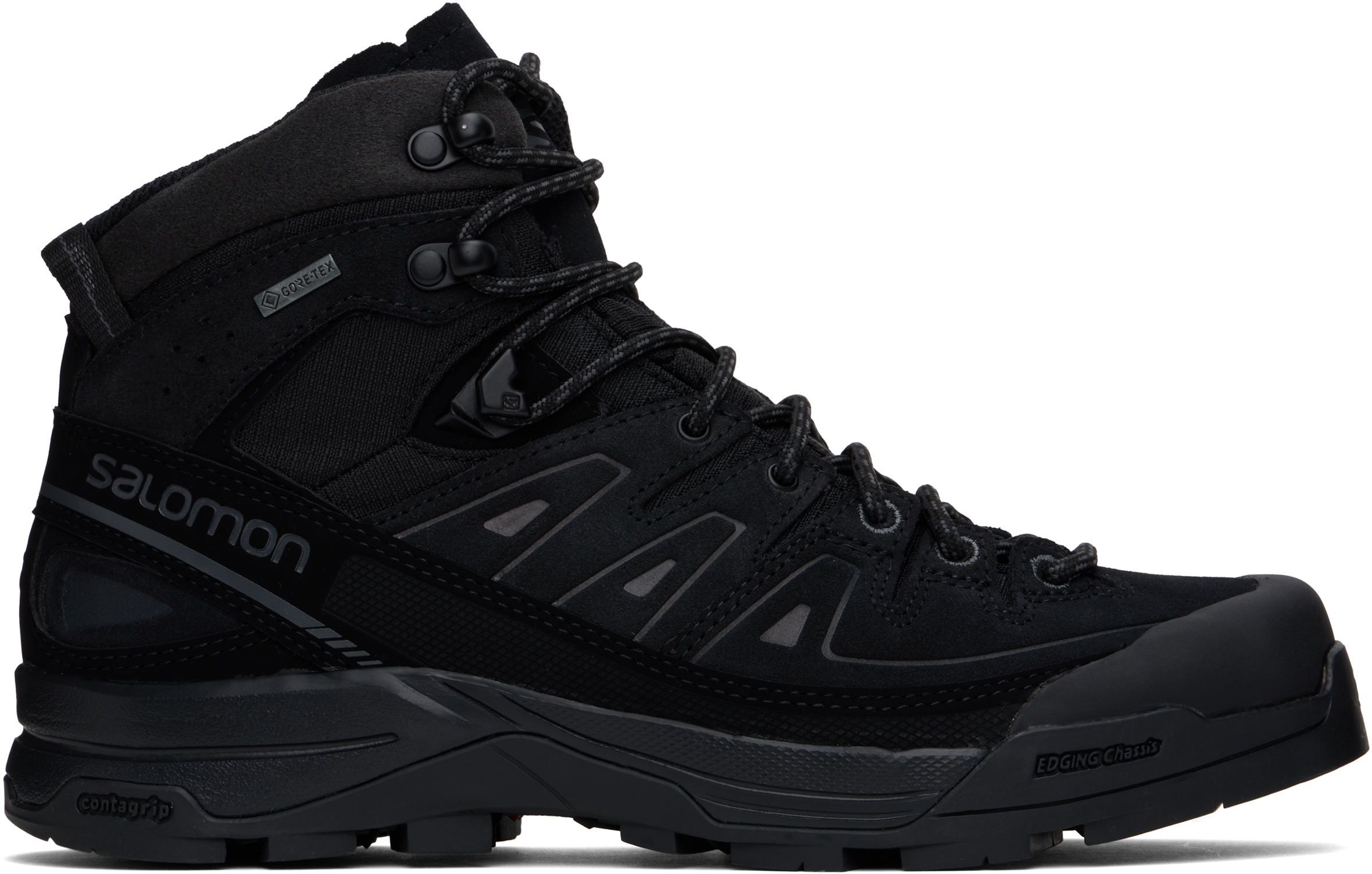Black X-Alp Mid Leather Gore-Tex Boots