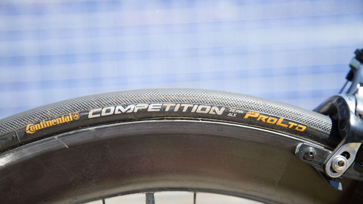 Continental 25mm tubular tyres
